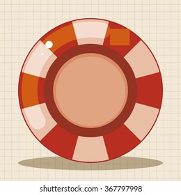 casino roulette theme elements
