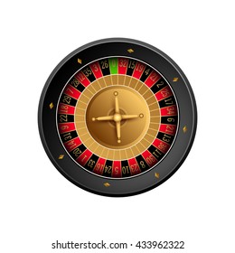 Casino roulette. Vector illustration