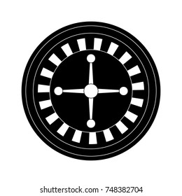 casino roulette  vector illustration