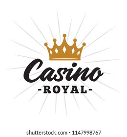 Casino Royal Logo. Vector And Illustration.
