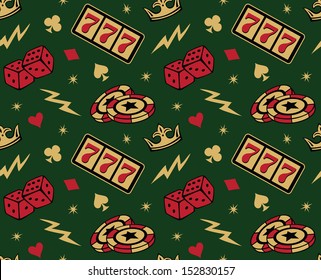 Casino Seamless Pattern