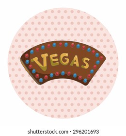 casino sign theme elements