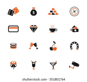 Casino simply icons for web