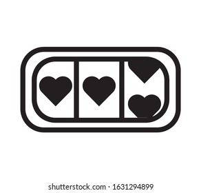 casino slot machine isolated icon vector illustration design