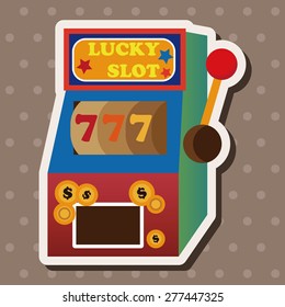 casino slot machine theme elements