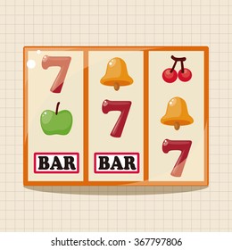 casino slot machine theme elements