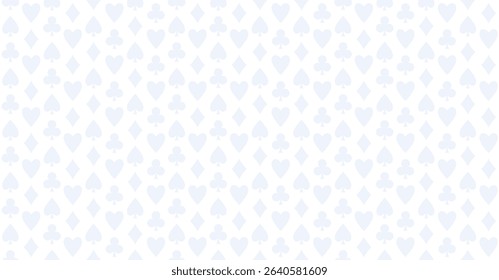 Casino social media post background. Subtle background for online announcement content. Light blue color.