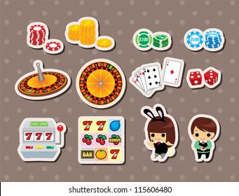 casino stickers
