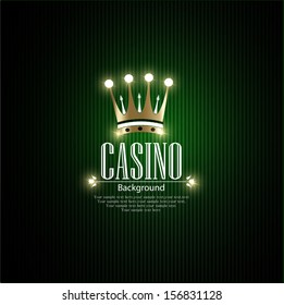 Casino vector background