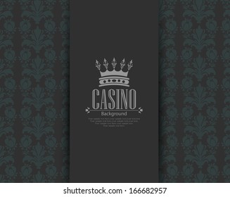 Casino vector background