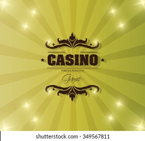 Casino vector background