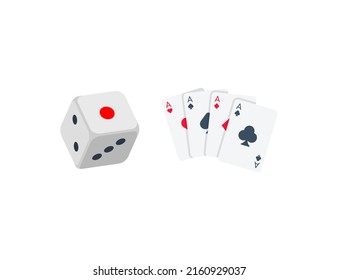 Casino Vector Emoji Set Illustrations. Casino Emoticons