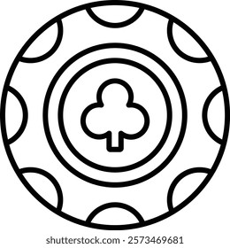 Casino vector icon. Can be used for printing, mobile and web applications.