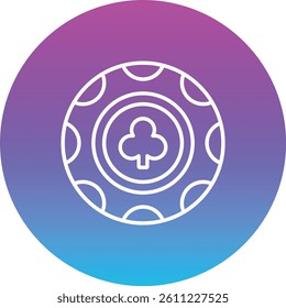 Casino vector icon. Can be used for printing, mobile and web applications.