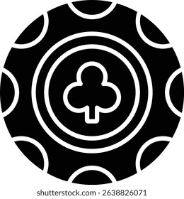 Casino vector icon. Can be used for printing, mobile and web applications.