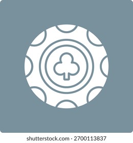 Casino vector icon. Can be used for printing, mobile and web applications.