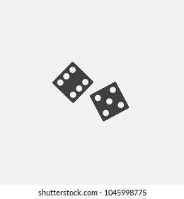 casino vector icon, flat icon