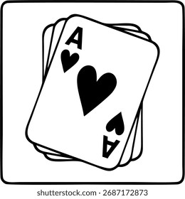 Cassino. Ilustração vetorial, arte gráfica de computador.