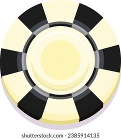 Casino Vertor chip. Element to add. EPS10