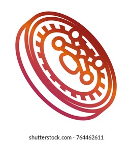 Casino wheel icon