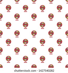 Casino wheel pattern seamless vector repeat for any web design