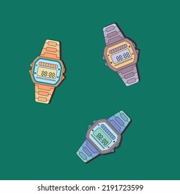 Casio Watches In Three Colors