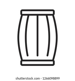 Cask vector icon