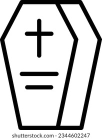casket coffin cross death funeral 1566