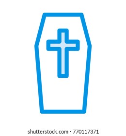  casket cute icon