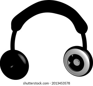 casque of listen to music logo