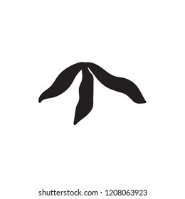 cassave icon vector. vegetable icon glyph style