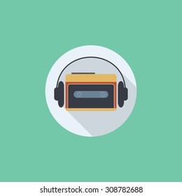 cassette audio player