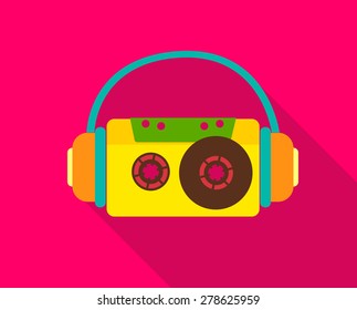 cassette headphones