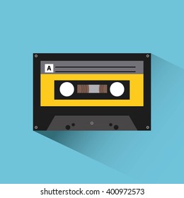 cassette icon design 