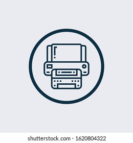 cassette icon flat vector isolated on white background from music collection. cassette icon trendy and vintage cassette symbol for logo, web, app