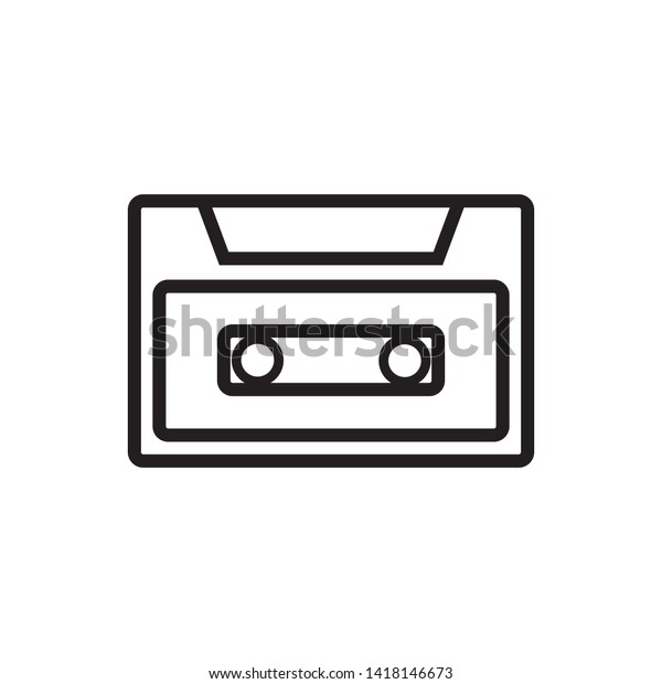 Cassette Tape Art Template from image.shutterstock.com