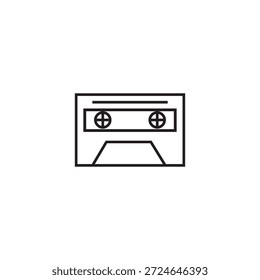 ícone de cassete ilustração elemento design