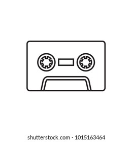 cassette icon illustration isolated vector sign symbol