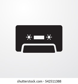 cassette icon illustration isolated vector sign symbol