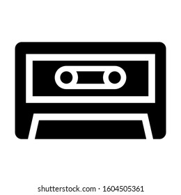 cassette icon isolated sign symbol vector illustration - Collection of high quality black style vector icons
