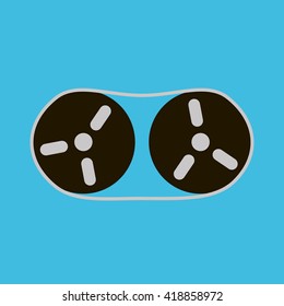 cassette icon. cassette sign