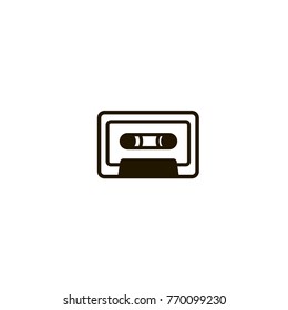 cassette icon. sign design