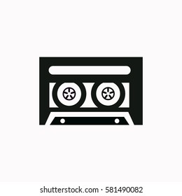 Cassette  icon Vector design