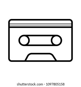 Cassette icon , Vector illustration