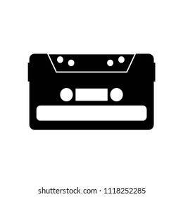 Cassette icon vector icon. Simple element illustration. Cassette symbol design. Can be used for web and mobile.