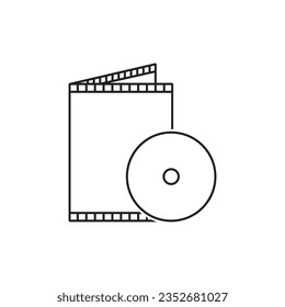 cassette icon vector template illustration logo design