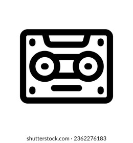 icono de cassette. icono vector para tu sitio web, móvil, presentación y diseño de logotipo.