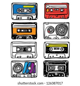 cassette illustration