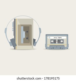 Cassette and music player