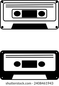 cassette music record items icon